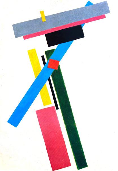 Construcción Suprematista - 1915