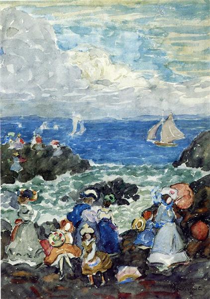 Sörf - Nantasket - 1905