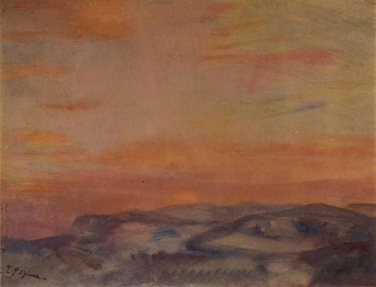 Morgendämmerung in Zao - 1937 