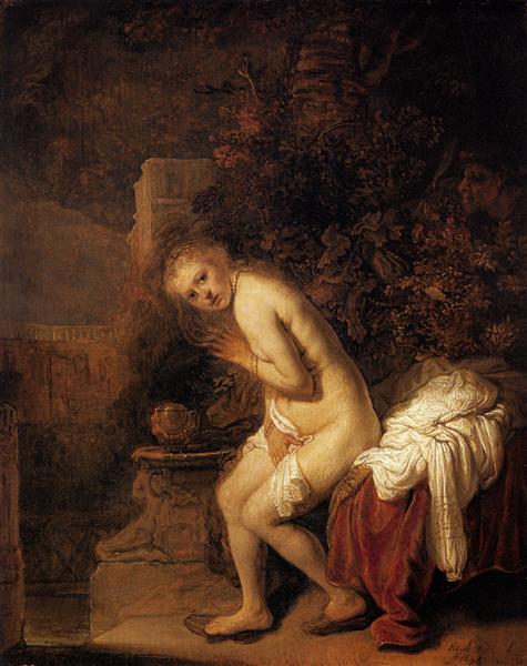 Susanna no banho - 1634