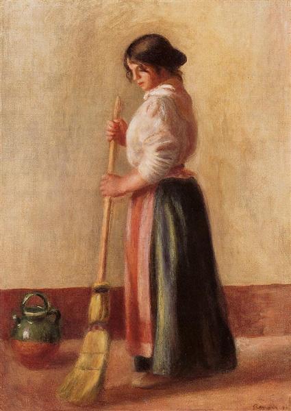 Street sweeper - 1889