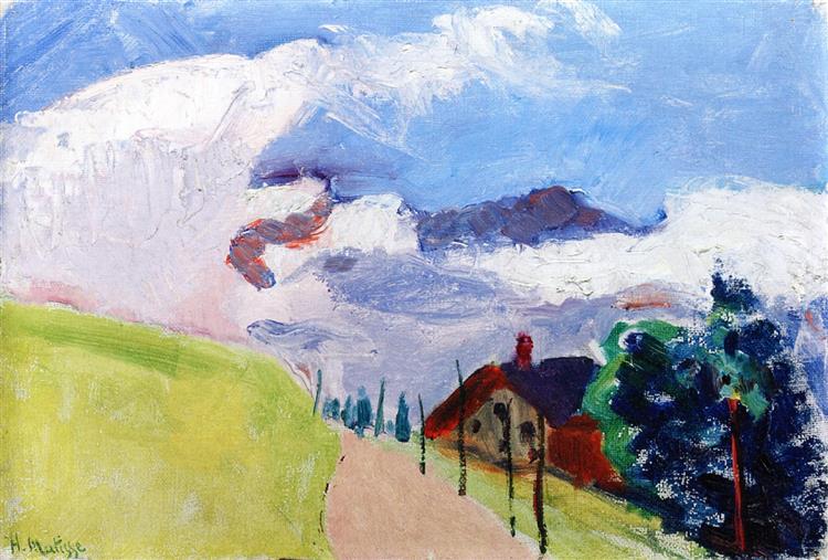 Swiss Landscape 1901 