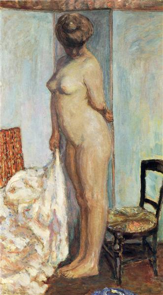 High naked (also known as standing woman standing) - 1906