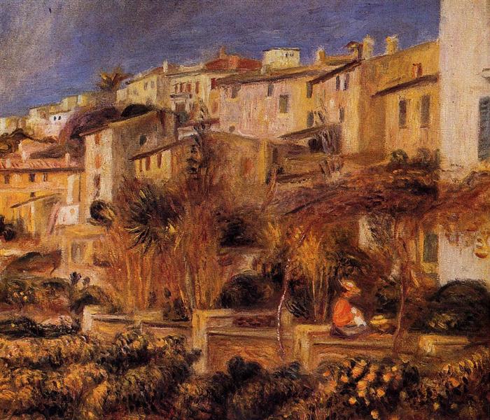 Terrazas i Cagnes - 1905