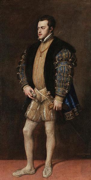 Portrait of Philip II - 1553