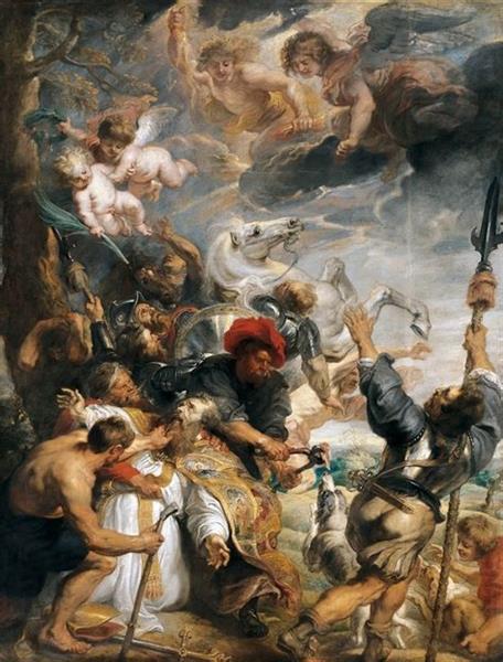 The martyrdom of San Livino - 1633