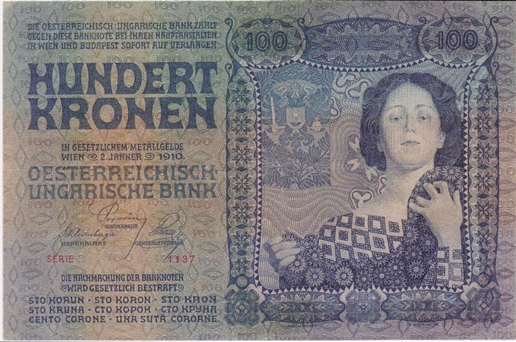 De 100 kroner billet - 1910