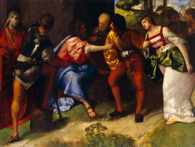 The Adulteress Presented Before Christ