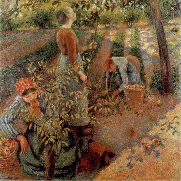 Los Recolectores De Manzanas - 1886