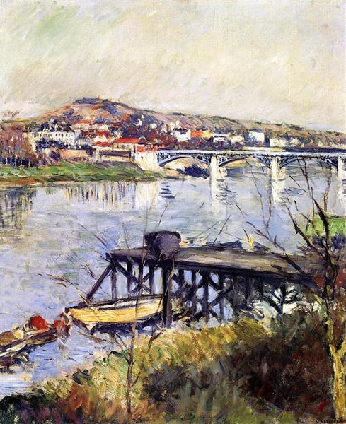 THE ARGENTUIL BRIDGE - 1893