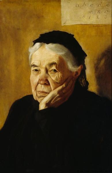 The artist's aunt - 1898