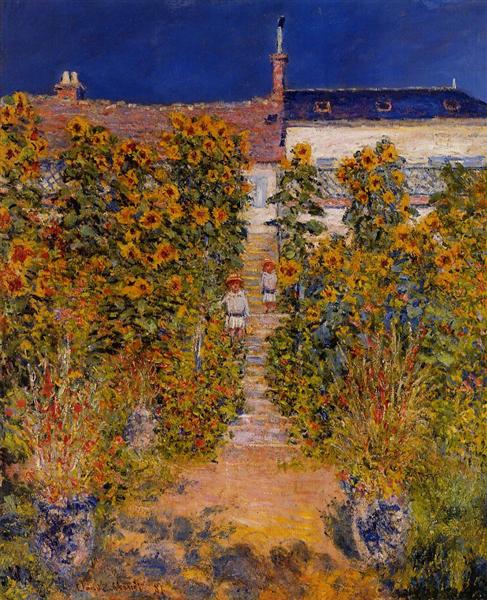 The Artist's Garden in Vetheuil - 1881