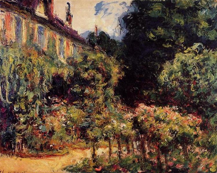 Kunstnerens hus i Giverny - 1913