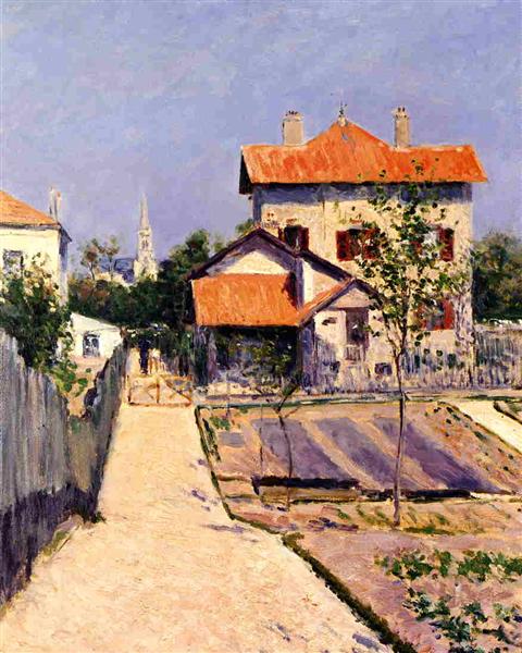 La maison de l'artiste à Yerries - 1882