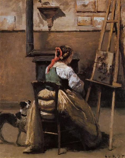 El Estudio Del Artista - 1868