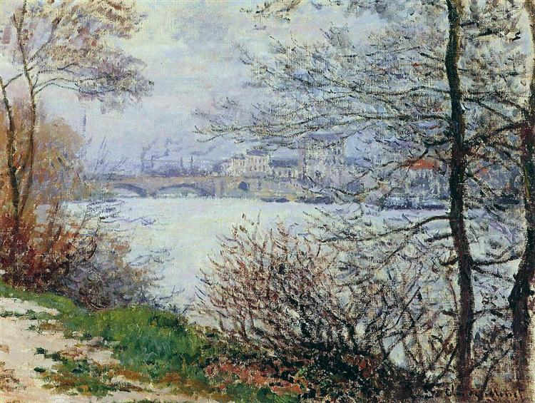 The Shores of the Seine - Isla de la Grande -Jatte - 1878