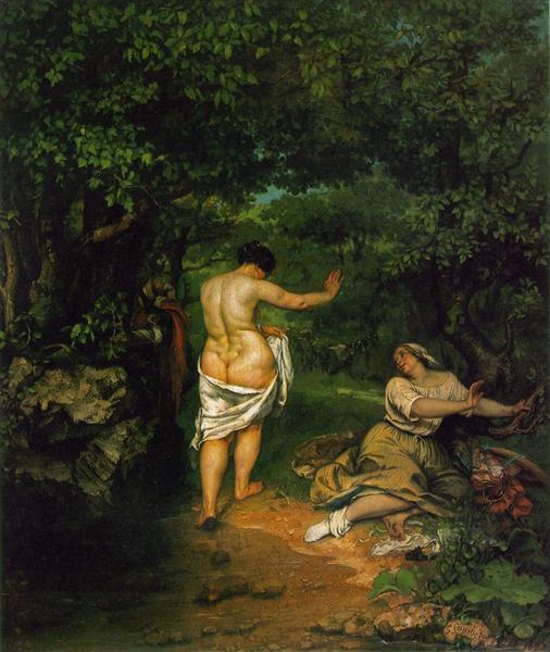 LOS BAñistas - 1853