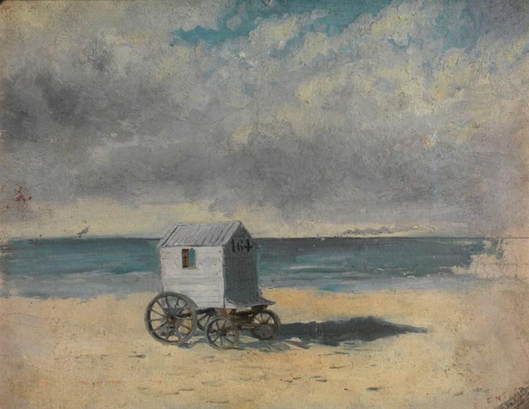 Badeværelset. Eftermiddag - 29. juli - 1876 - 1876