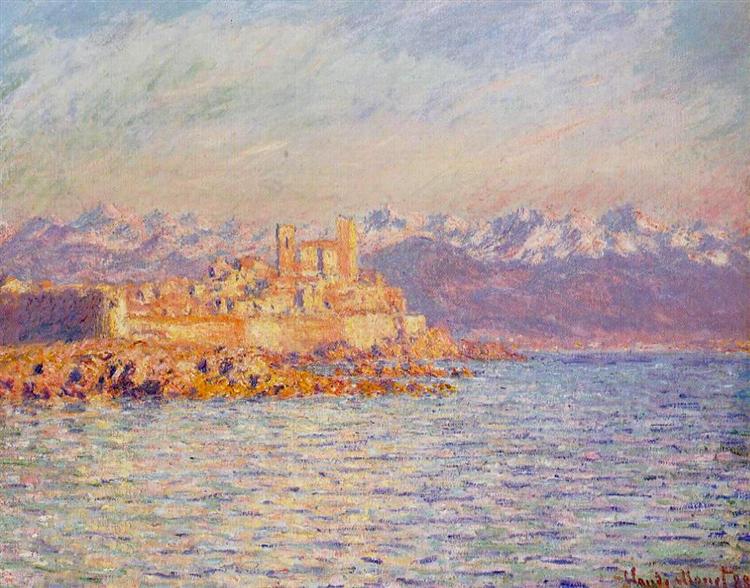 La Bahía De Antibes - 1888