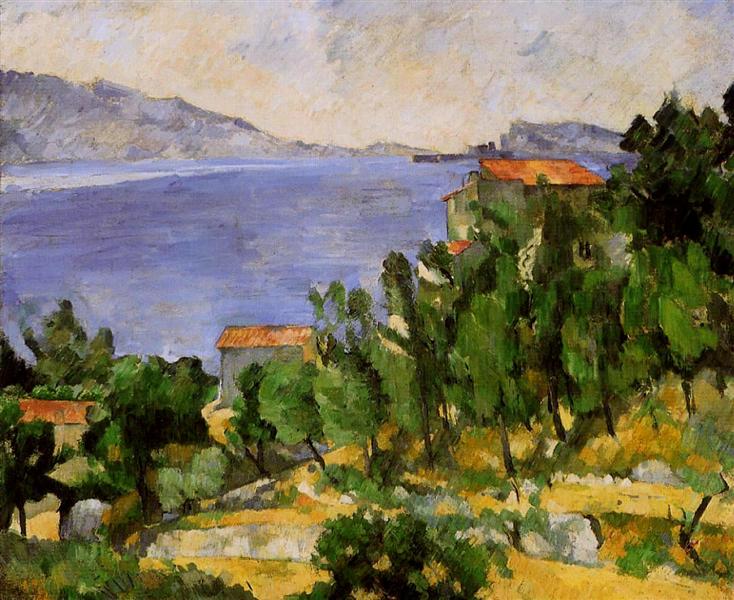 The Bay of L'Estaque from the East - 1882