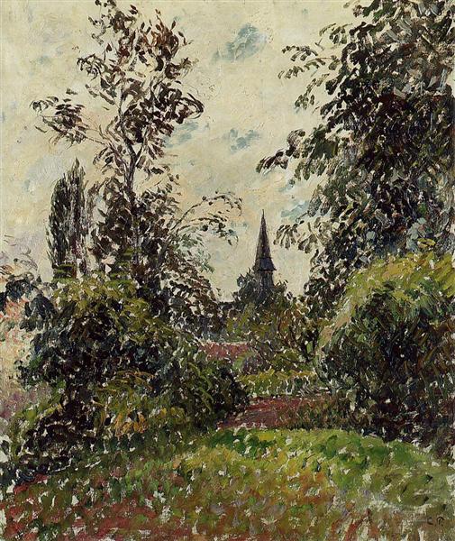 The Belfry of Bazincourt (Study) - 1895