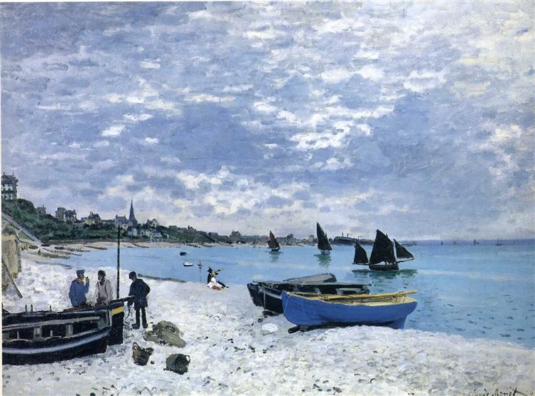 Sainte -adesse Beach - 1867