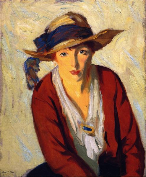 The beach hat - 1914