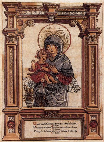 The beautiful Virgin of Ratisbona - 1520