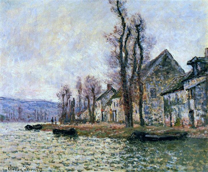 The Sena Recode in Lavacourt - Inverno - 1879