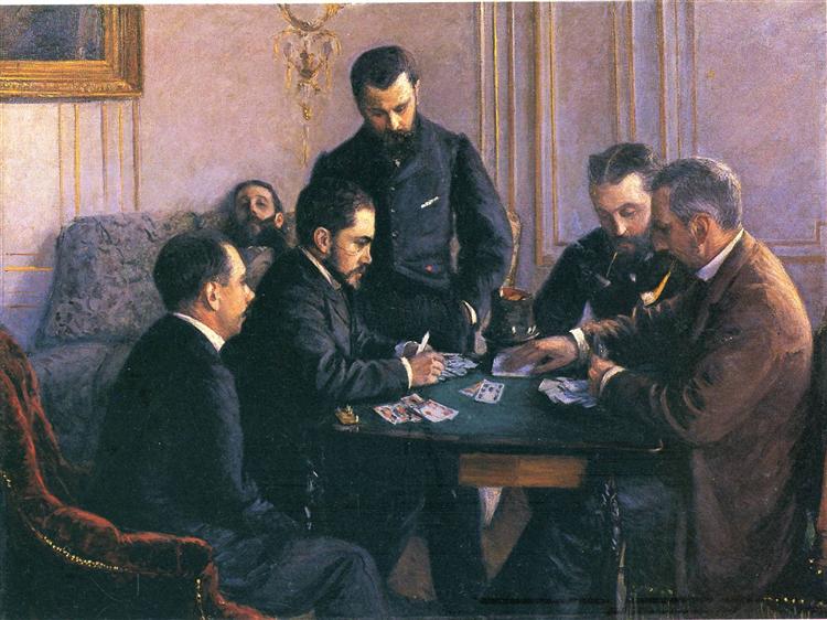 O Jogo de Bézique - 1880