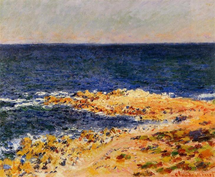 El Gran Azul En Antibes - 1888