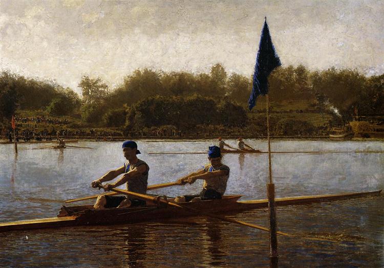 Los Hermanos Biglin Haciendo Girar El Barco De Estacas - 1873