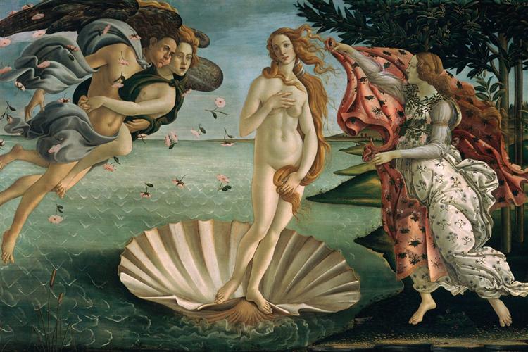 The birth of Venus - 1485