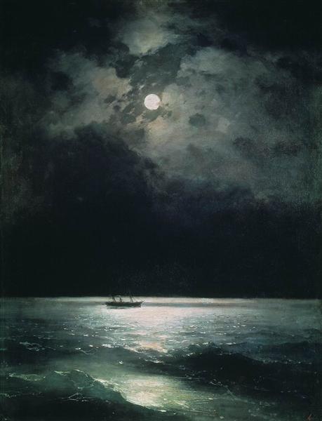 La mer Noire la nuit - 1879