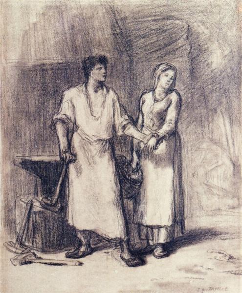 El Herrero Y Su Novia - 1848