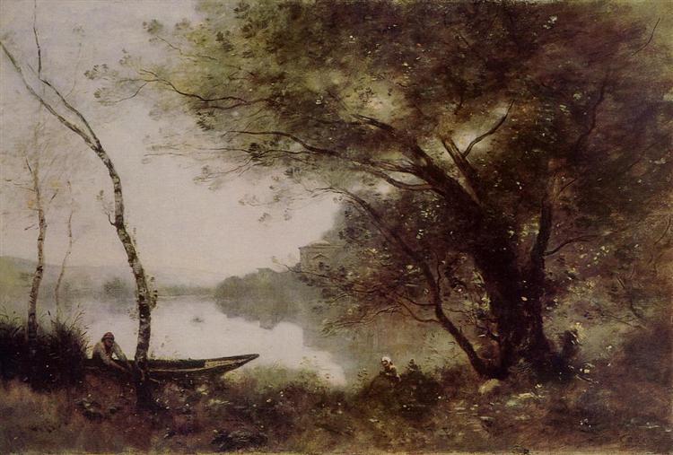 The Boatmen of Mortefontaine - 1870