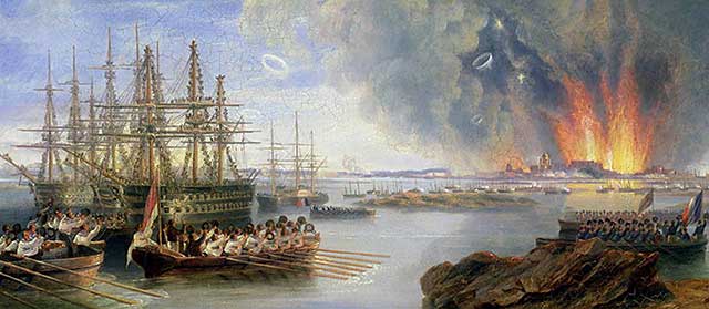 Sebastopol's bombardment - 1858