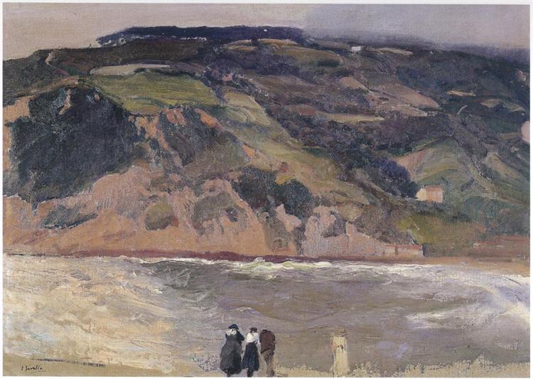 Die Rompeolas de San Sebastián - 1917