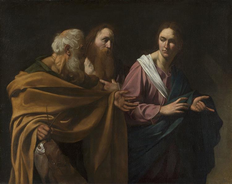 La vocazione dei santi Pedro e Andrés - 1606