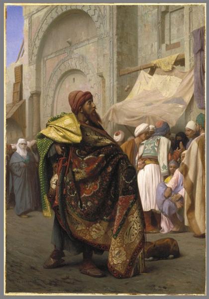 O Mercador de Tapetes do Cairo - 1869