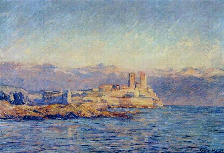 The Castle of Antibes - 1888