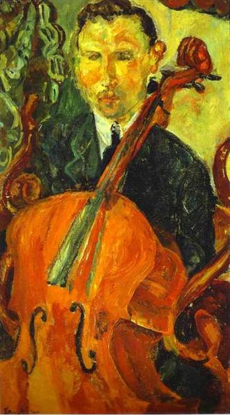 O violoncelista (Serevitsch) - 1916