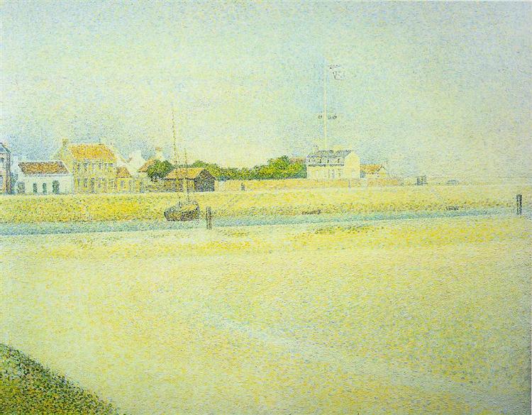 The Gravelines Canal - Grand Fort-Philippe - 1888