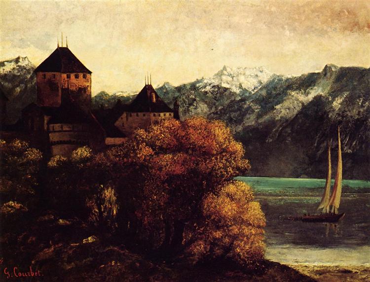 El Castillo De Chillon - 1874