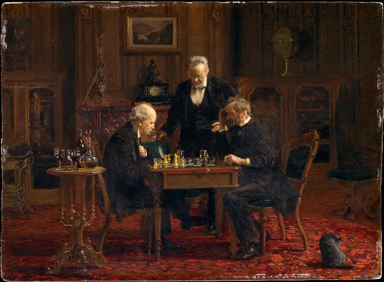 The Chess Player - 1876 - Wikipedia Article