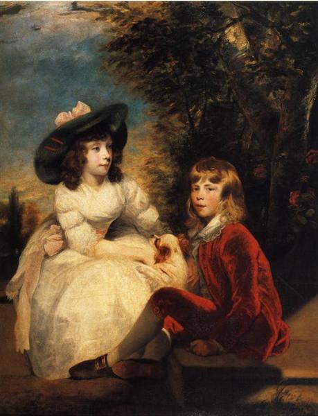 John Julius AngreStein's Children - 1783