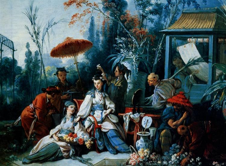 Der chinesische Garten - 1742