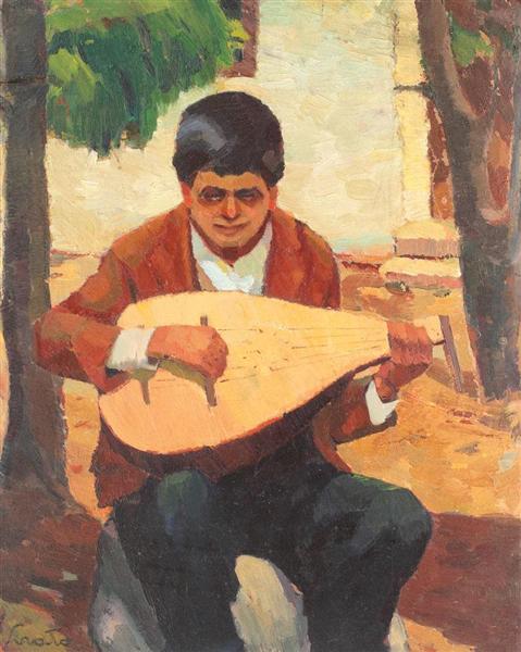 Il giocatore Cobza de Balchik - 1926