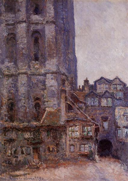 La Cour D'Albane - Temps Gris - 1892