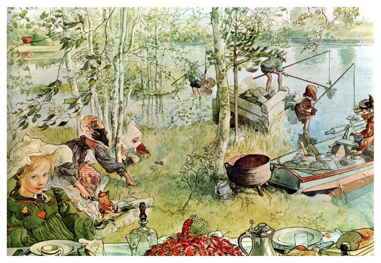 River Crab Season åpnes - 1897